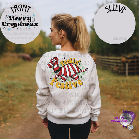 Feeling Festive Long sleeve T shirt