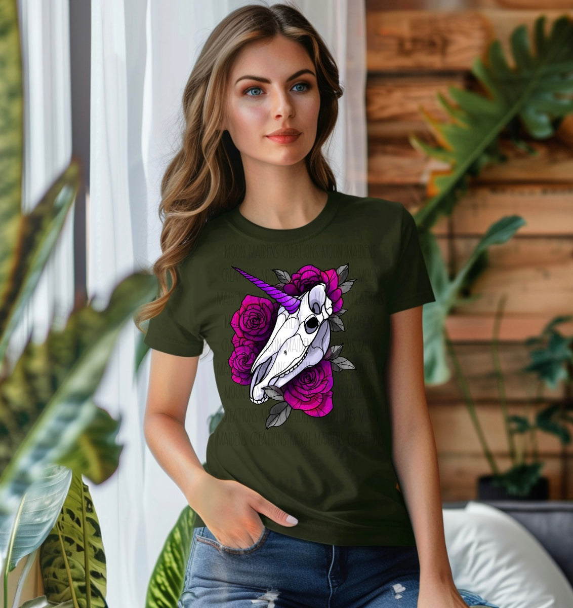 Unicorn Skull Sweatshirt