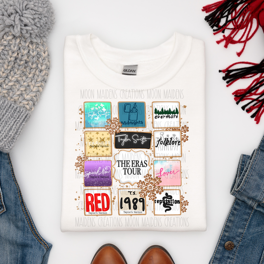 Shake off the gingerbread crumbs, T Swizzle sweatshirt